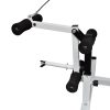 Weight Bench with Weight Rack&Barbell and Dumbbell Set – 120 kg