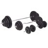 Weight Bench with Weight Rack&Barbell and Dumbbell Set – 120 kg