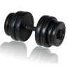ergonomic dumbbell set – 1×15 kg