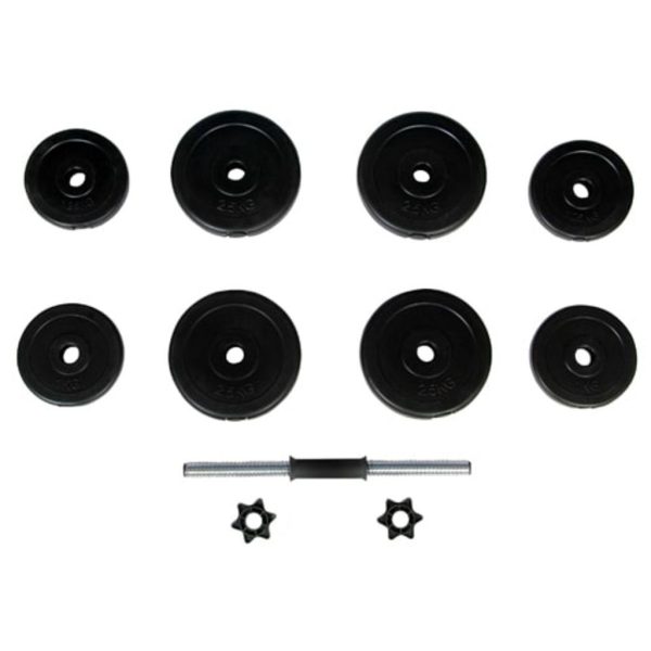 ergonomic dumbbell set – 1×15 kg