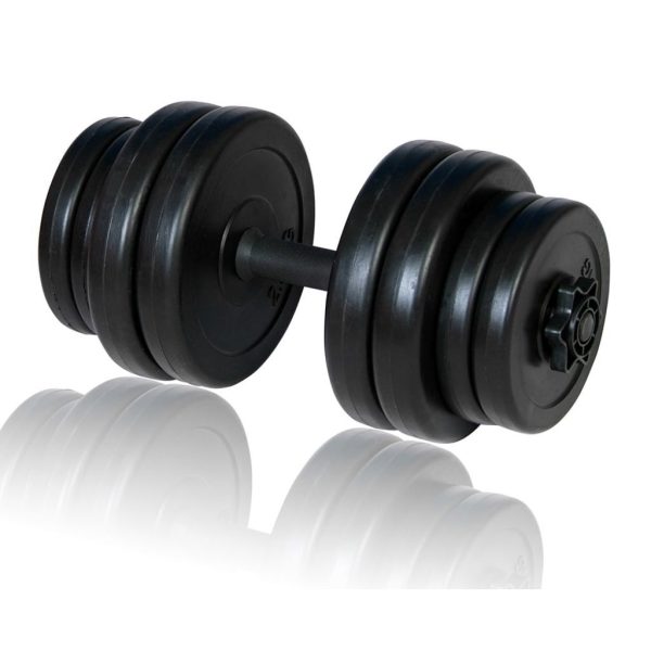 ergonomic dumbbell set – 1×15 kg