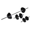 Barbell + Dumbbell Set – 2×5 kg + 6×1.25 kg + 4×2.5 kg