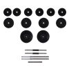 Barbell + Dumbbell Set – 2×5 kg + 6×1.25 kg + 4×2.5 kg