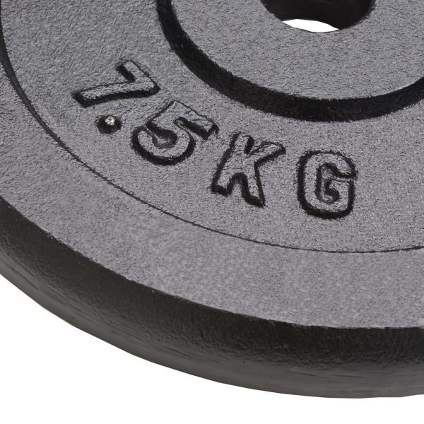 Weight Plates Cast Iron – 4×7.5 kg