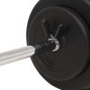 Barbell + Dumbbell Set – 2×7.5 kg + 2×5 kg + 2×1.25 kg