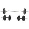 Barbell + Dumbbell Set – Curl bar, 30 KG