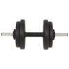 Barbell + Dumbbell Set – Curl bar, 30 KG