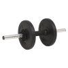 Barbell + Dumbbell Set – Curl bar, 30 KG