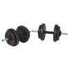 Versatile Barbell and Dumbbell Set – 120 kg