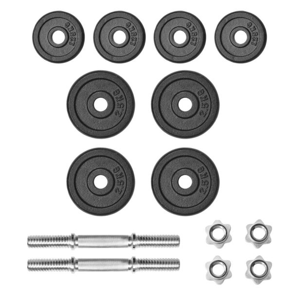 Dumbbell Set Cast Iron – without case, 20 KG