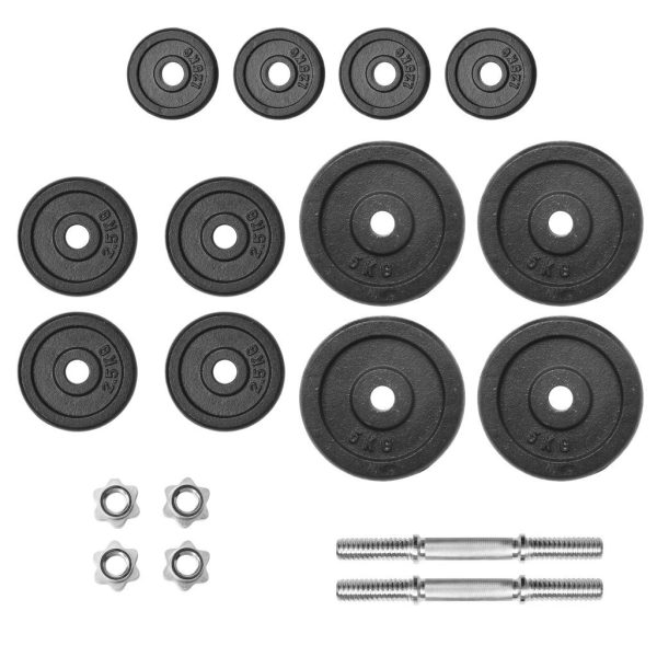 Dumbbell Set Cast Iron – without case, 40 KG