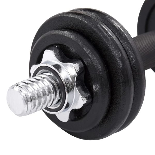 Dumbbell Set Cast Iron – with case, 15 KG