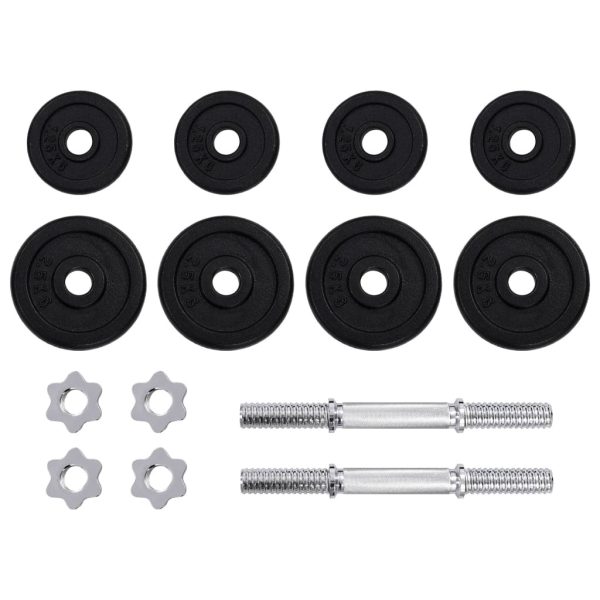 Dumbbell Set Cast Iron – with case, 20 KG
