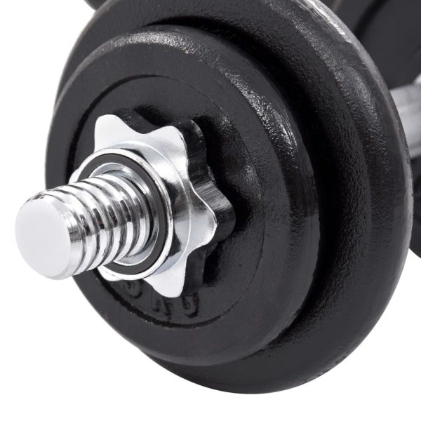 Dumbbell Set Cast Iron – with case, 20 KG