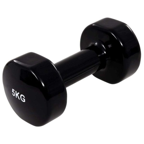 Dumbbell 2 pcs Cast Iron – Black – 2X5 Kg