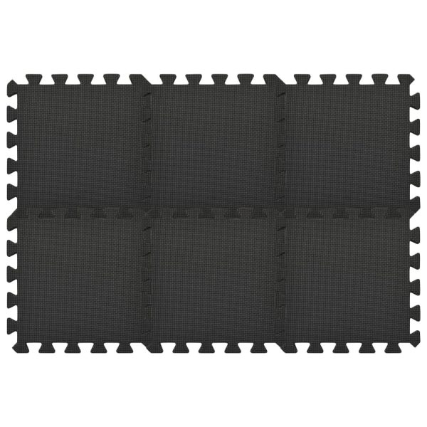 Floor Mats EVA Foam – 4.86 m, Black