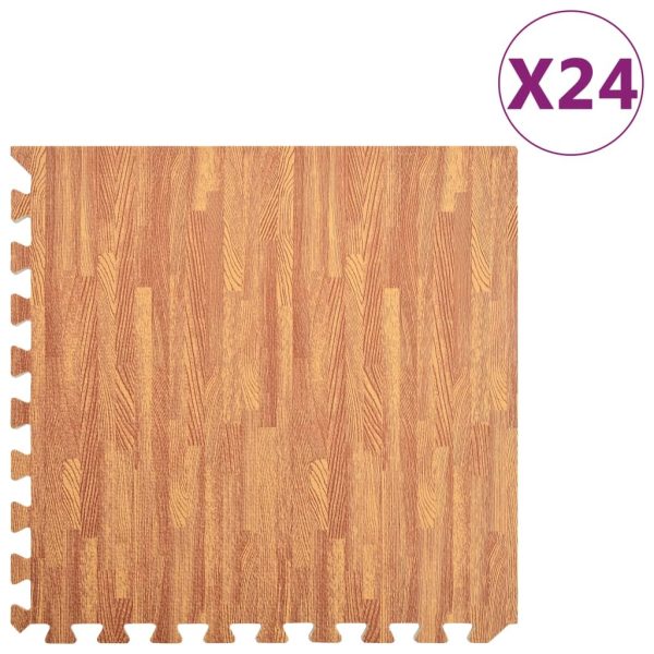 Floor Mats EVA Foam – 8.64 m, Brown