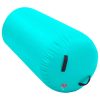 Inflatable Gymnastic Roll with Pump PVC – 120×75 cm, Green