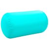Inflatable Gymnastic Roll with Pump PVC – 120×75 cm, Green