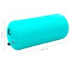 Inflatable Gymnastic Roll with Pump PVC – 120×75 cm, Green