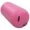 Inflatable Gymnastic Roll with Pump PVC – 120×90 cm, Pink