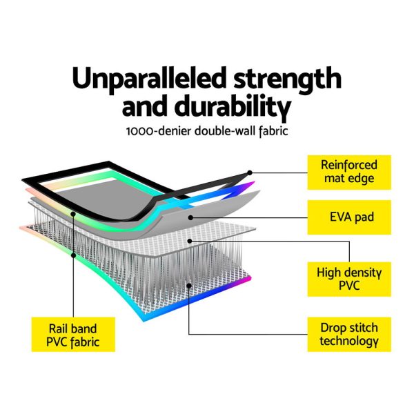 Air Track Inflatable Tumbling Mat Gymnastics Yoga Mat