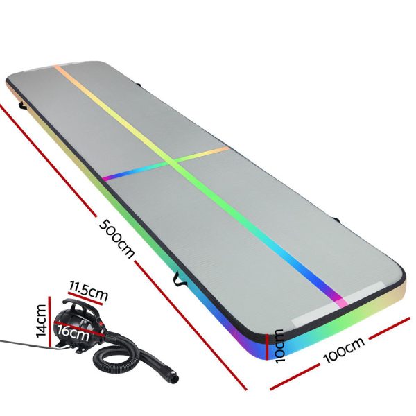 Air Track Inflatable Tumbling Mat Gymnastics Yoga Mat