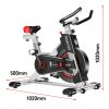 Powertrain IS-500 Heavy-Duty Exercise Spin Bike Electroplated – Silver