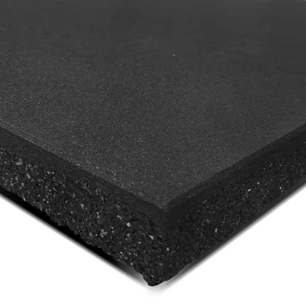 Dual Density Rubber Gym Floor Mat 50mm (1m x 1m). – 2