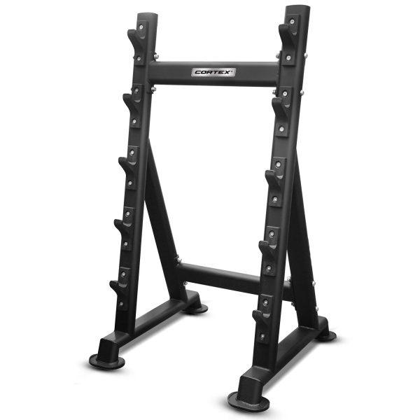 CORTEX ALPHA Series 100kg Fixed Barbell Set + Stand
