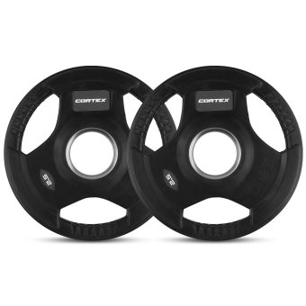 CORTEX 2.5kg Tri-Grip 50mm Olympic Plates (Pair)