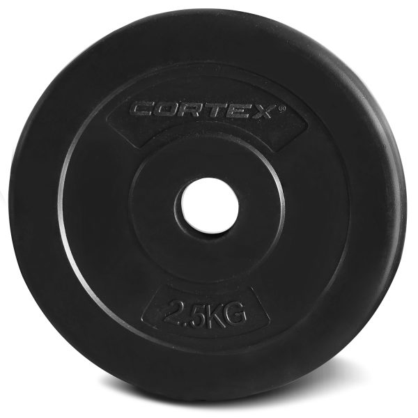 CORTEX 2.5kg EnduraShell 25mm Standard Plates (Set of 4)