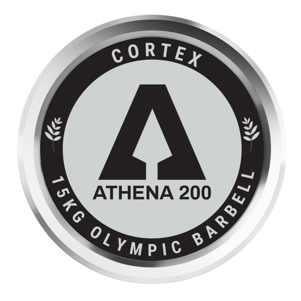 CORTEX ATHENA200 7ft 15kg Womens’ Olympic Barbell with Lockjaw Collars