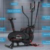 Elliptical Cross Trainer Exercise Bike Bicycle Home Gym Fitness Machine Running Walking – 5 in 1