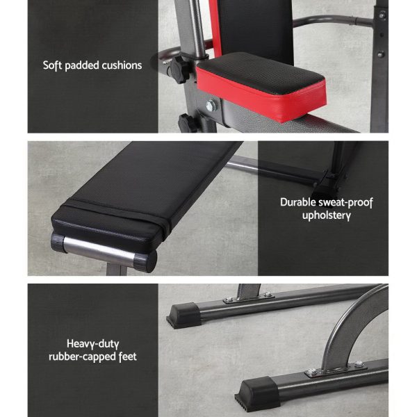 Power Tower Weight Bench Multi-Function Station – 9-IN-1