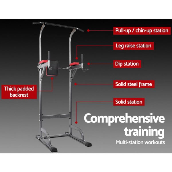Power Tower Weight Bench Multi-Function Station – 4-IN-1
