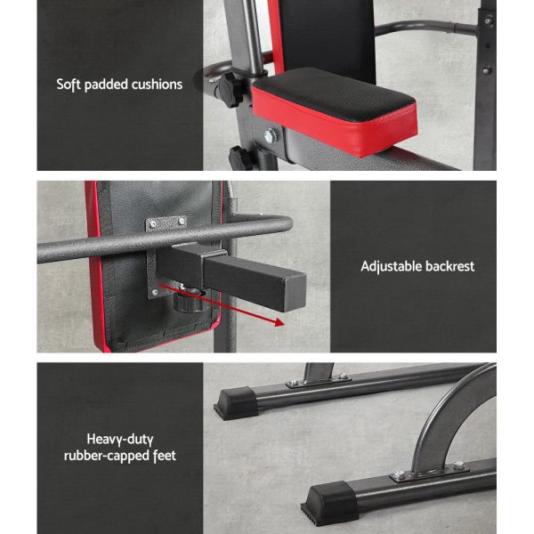 Power Tower Weight Bench Multi-Function Station – 4-IN-1