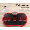 Vibration Machine Plate Platform Body Shaper Home Gym Fitness – Red