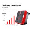 Vibration Machine Machines Platform Plate Vibrator Exercise Fit Gym Home – Red