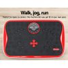 Vibration Machine Machines Platform Plate Vibrator Exercise Fit Gym Home – Red