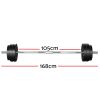 Barbell Weight Set Plates Bar Bench Press Fitness Exercise Home Gym 168cm – 58 kg