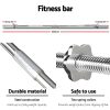 Barbell Weight Set Plates Bar Bench Press Fitness Exercise Home Gym 168cm – 68 kg
