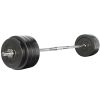 Barbell Weight Set Plates Bar Bench Press Fitness Exercise Home Gym 168cm – 78 kg