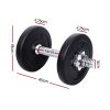 Dumbbells Dumbbell Set Weight Plates Home Gym Fitness Exercise – 10 KG