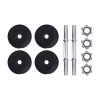 Dumbbells Dumbbell Set Weight Plates Home Gym Fitness Exercise – 10 KG