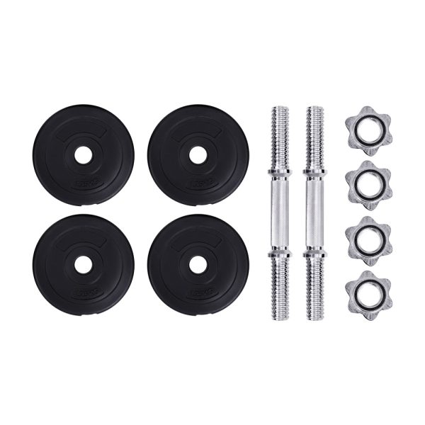 Dumbbells Dumbbell Set Weight Plates Home Gym Fitness Exercise – 10 KG