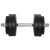 Dumbbells Dumbbell Set Weight Plates Home Gym Fitness Exercise – 30 KG