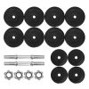 Dumbbells Dumbbell Set Weight Plates Home Gym Fitness Exercise – 30 KG