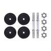 Dumbbells Dumbbell Set Weight Plates Home Gym Fitness Exercise – 15 KG