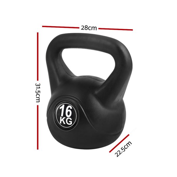 Kettlebell Kettlebells Kettle Bell Bells Kit Weight Fitness Exercise – 16 kg
